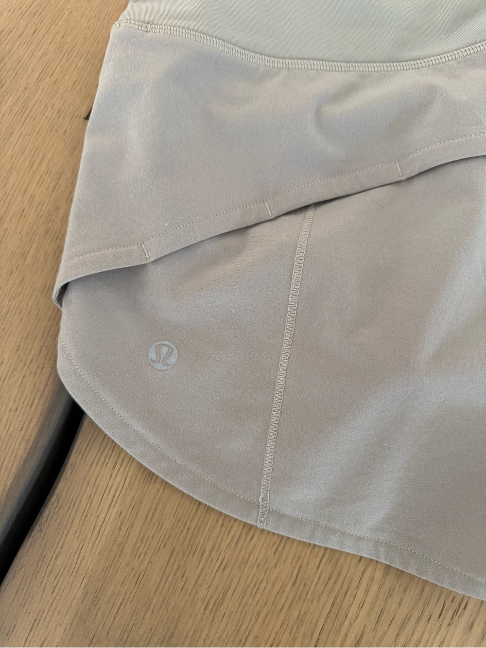 lululemon speed up shorts in “bone” - Picture 4 of 5